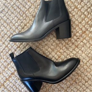 Jenni Kayne leather heeled Chelsea Boot